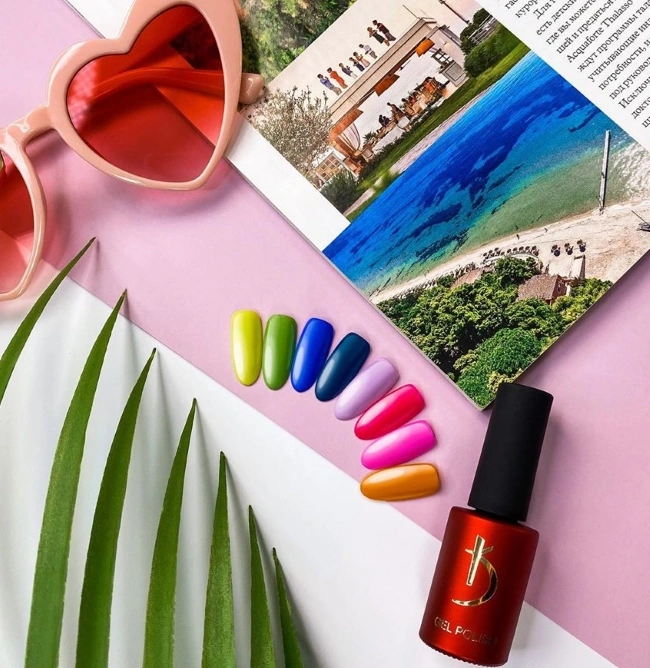 Гель-лак Kodi Gel Polish Magic Sunrise №57 світло-ліловий, емаль 7 мл
