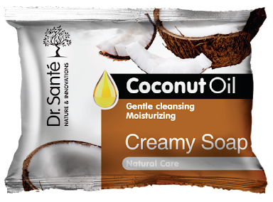Крем-мило з олією кокосу Dr.Sante Creamy Soap Coconut Oil 100 г
