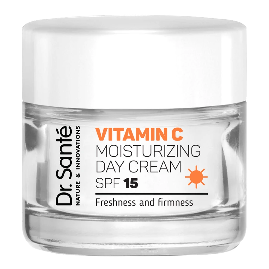 Крем денний омолоджуючий для обличчя з SPF15 Dr.Sante Vitamin C Moisturizing Day Сream SPF15 50 мл