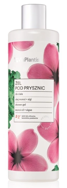 Гель для душу з олією моної та водоростями Vis Plantis Herbal Vital Care Shower Gel Monoi Oil + Algae 400 мл