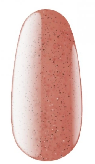 Гель-лак Kodi Gel Polish Art Sprinkles №07 персиковий з гліттером та конфетті 7 мл