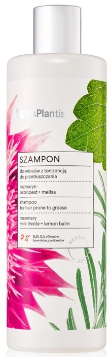Шампунь для жирного волосся Vis Plantis Herbal Vital Care Grease Hair Shampoo 400 мл