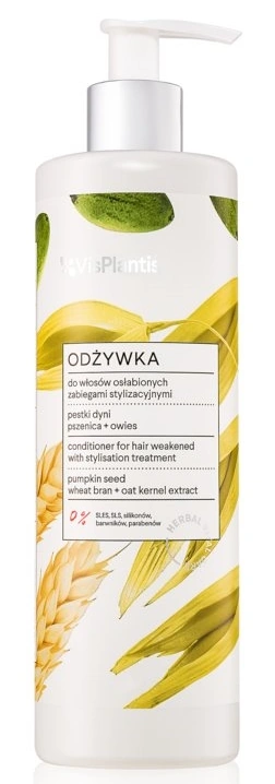 Кондиціонер для ослабленого волосся Vis Plantis Herbal Vital Care Pumpkin Seed Conditioner 400 мл