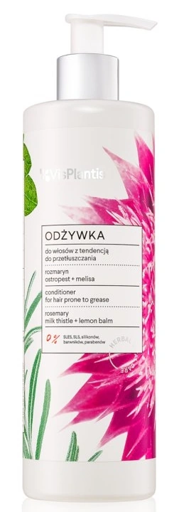 Кондиціонер для жирного волосся Vis Plantis Herbal Vital Care Rosemary Conditioner 400 мл