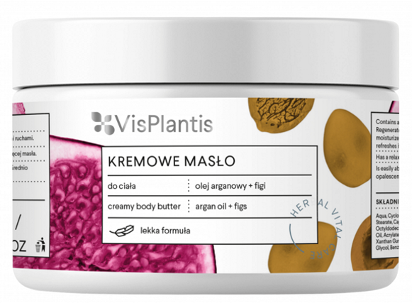 Vis Plantis Herbal Vital Care Creamy Butter Argan Oil and Figs 250 мл