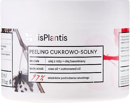 Vis Plantis Herbal Vital Care Rose Scrub 200 мл