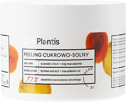 Vis Plantis Herbal Vital Care Lychee Scrub 200 мл