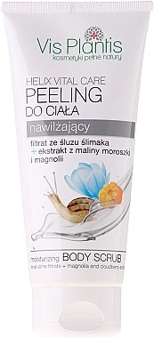 Скраб для тіла зволожуючий з муцином равлики Vis Plantis Helix Vital Care Moisturizing Scrub 200 мл