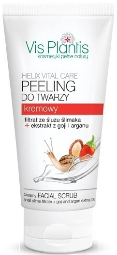 Кремовий скраб для обличчя Vis Plantis Helix Vital Care Creamy Facial Scrub 75 мл