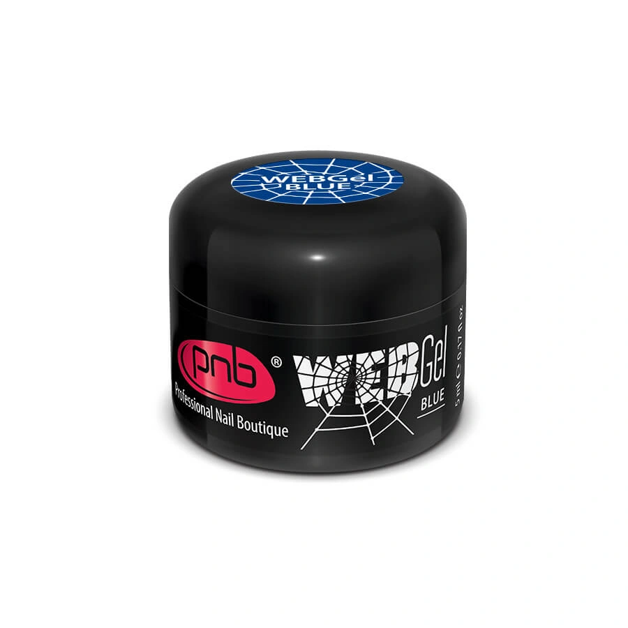 УФ/ЛІД гель-павутинка PNB UV/LED WebGel Blue синій 5 мл