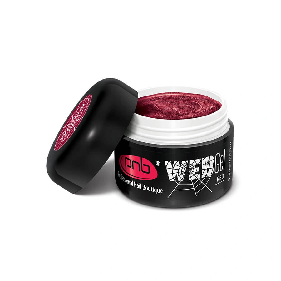 УФ/ЛІД гель-павутинка PNB UV/LED WebGel Red мл червоний
