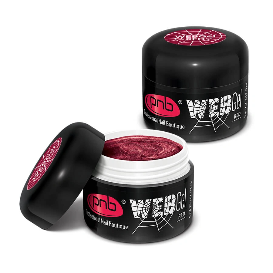 УФ/ЛІД гель-павутинка PNB UV/LED WebGel Red мл червоний
