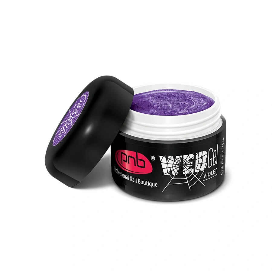 УФ/ЛІД гель-павутинка PNB UV/LED WebGel Violet фіолетовий 5 мл