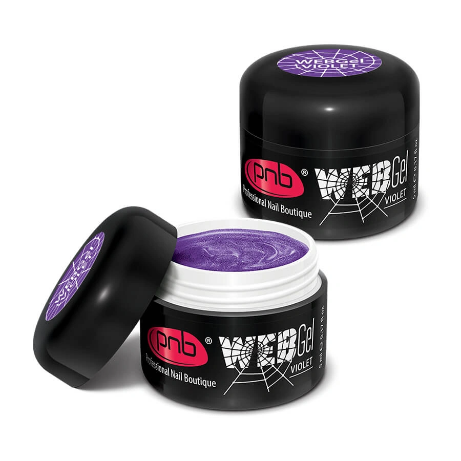 УФ/ЛІД гель-павутинка PNB UV/LED WebGel Violet фіолетовий 5 мл