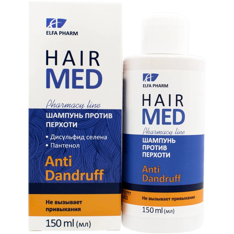 Шампунь проти лупи Elfa Pharm Hair Med Anti-Dandruff Shampoo 150 мл
