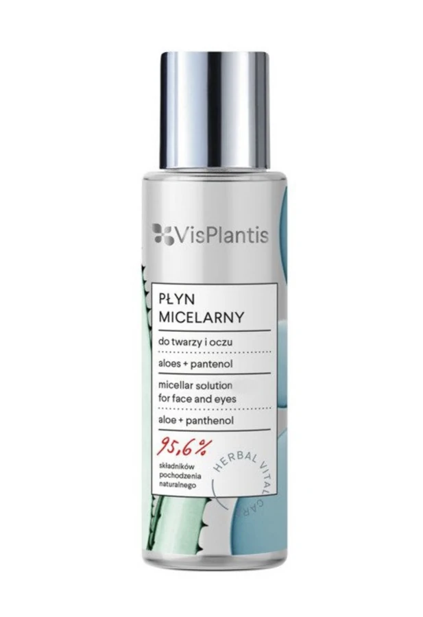 Міцелярний розчин із соком алое та пантенолом Vis Plantis Herbal Vital Care Micellar Solution 3in1 100 мл