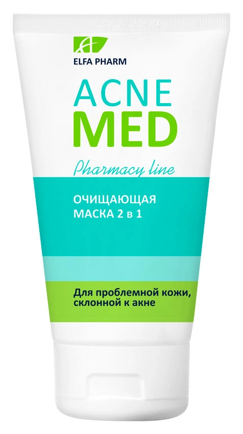 Очищувальна маска 2 в 1 Elfa Pharm Acne Med Cleansing Mask 2in1 40 мл