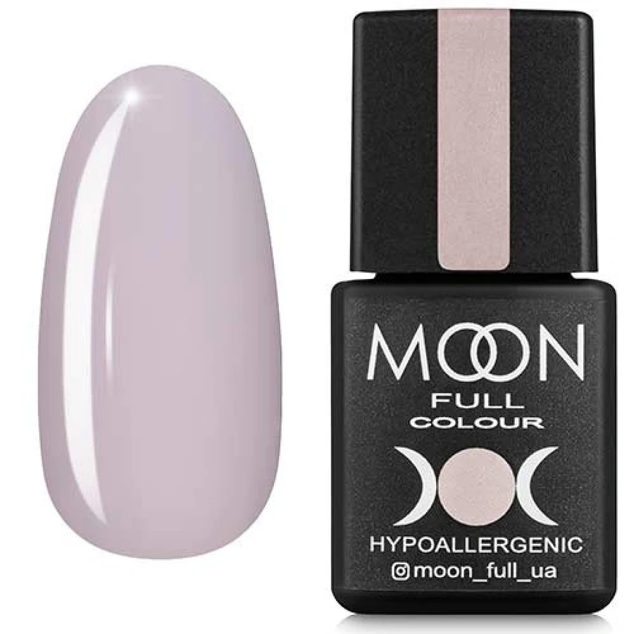 Гель-лак MOON FULL Color Gel Polish №102 блідо-рожевий, емаль 8 мл