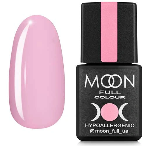 Гель-лак MOON FULL Color Gel Polish №106 кремовий рожевий, емаль 8 мл