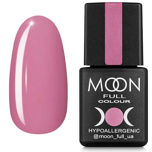 Гель-лак MOON FULL Color Gel Polish №112 рожевий холодний, емаль 8 мл