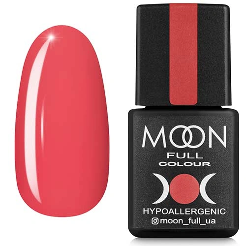 Гель-лак MOON FULL Color Gel Polish №113 лососевий, емаль 8 мл
