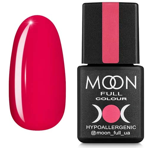 Гель-лак MOON FULL Color Gel Polish №115 рожево-червоний, емаль 8 мл