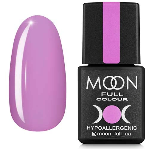 Гель-лак MOON FULL Color Gel Polish №117 рожево-бузковий, емаль 8 мл