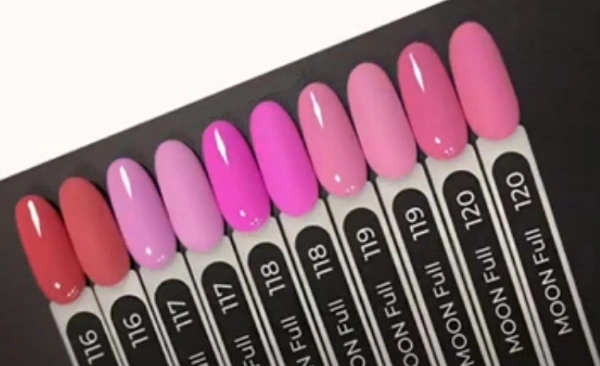Гель-лак MOON FULL Color Gel Polish №119 світло-рожевий, емаль 8 мл