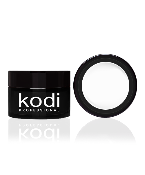 Гель-фарба без липкого шару Kodi Gel Paint №1 білий, емаль 4 мл