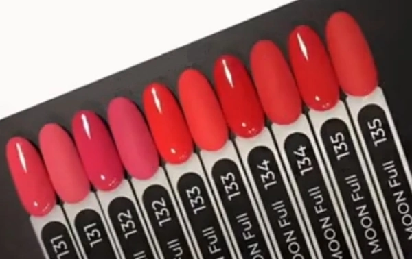 Гель-лак MOON FULL Color Gel Polish №132 рожева гвоздика, емаль 8 мл