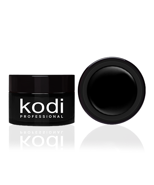 Гель-фарба без липкого шару Kodi Gel Paint №2 чорний, емаль 4 мл