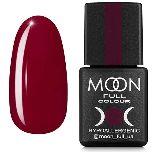 Гель-лак MOON FULL Color Gel Polish №141 малиново-фіолетовий світлий, емаль 8 мл