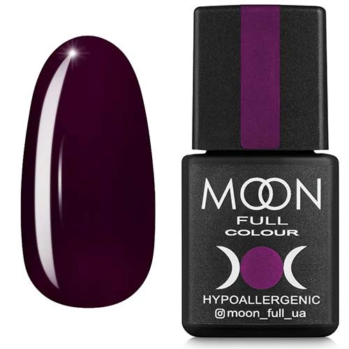 Гель-лак MOON FULL Color Gel Polish №146 винний, емаль 8 мл