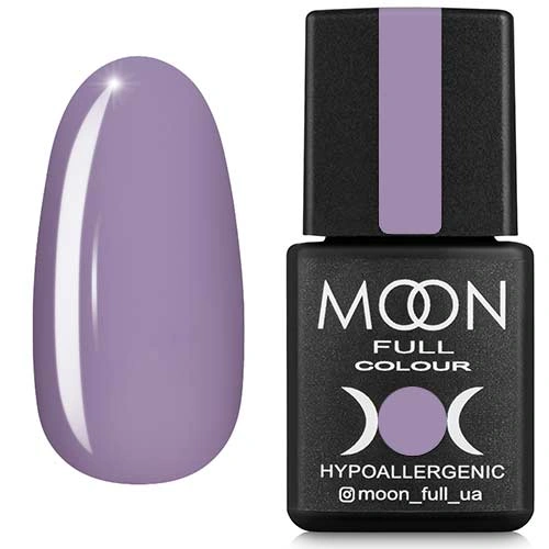 Гель-лак MOON FULL Color Gel Polish №158 блідо-ліловий, емаль 8 мл