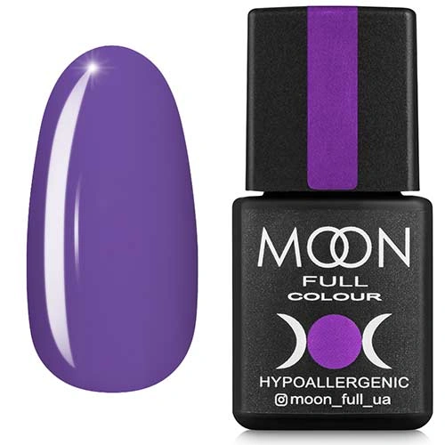 Гель-лак MOON FULL Color Gel Polish №160 світла лаванда, емаль 8 мл