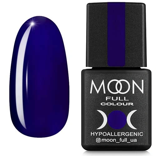 Гель-лак MOON FULL Color Gel Polish №177 темний індиго, емаль 8 мл