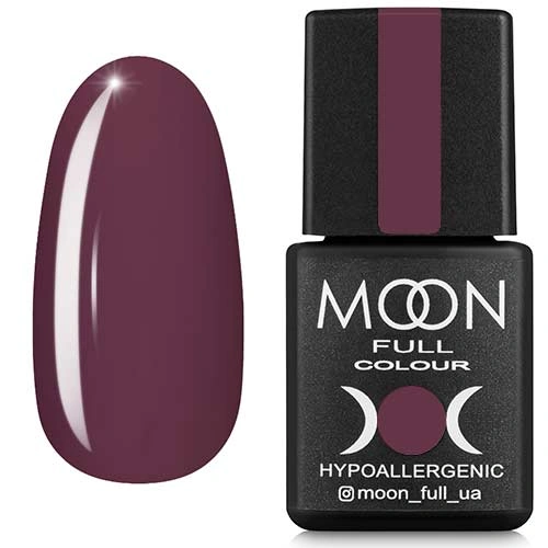 Гель-лак MOON FULL Color Gel Polish №192 коричнево-сірий, емаль 8 мл