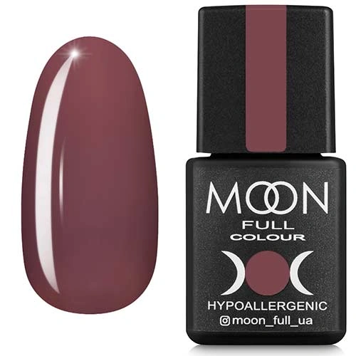 Гель-лак MOON FULL Color Gel Polish №193 гіркий шоколад, емаль 8 мл