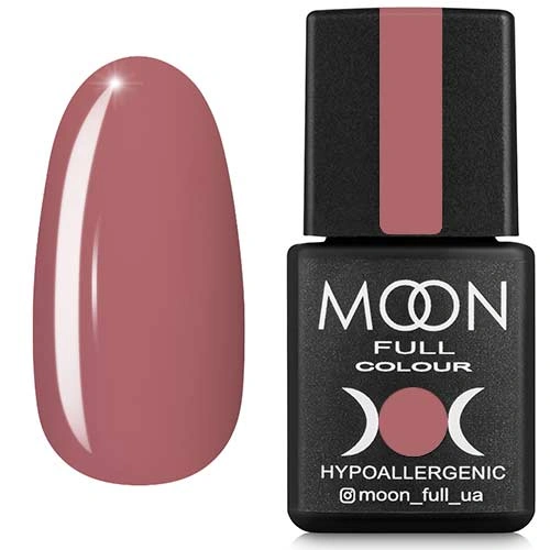 Гель-лак MOON FULL Color Gel Polish №196 пюсовий, емаль 8 мл