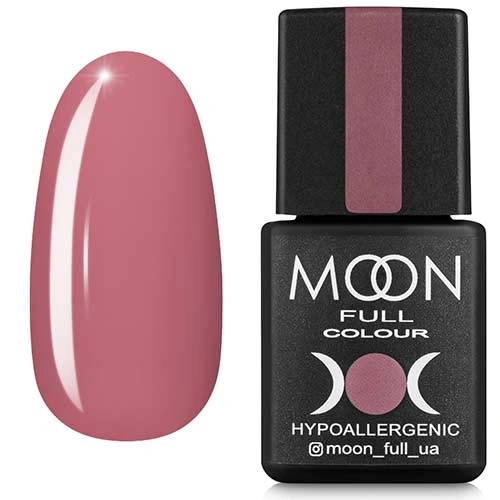 Гель-лак MOON FULL Color Gel Polish №197 пилова троянда, емаль 8 мл