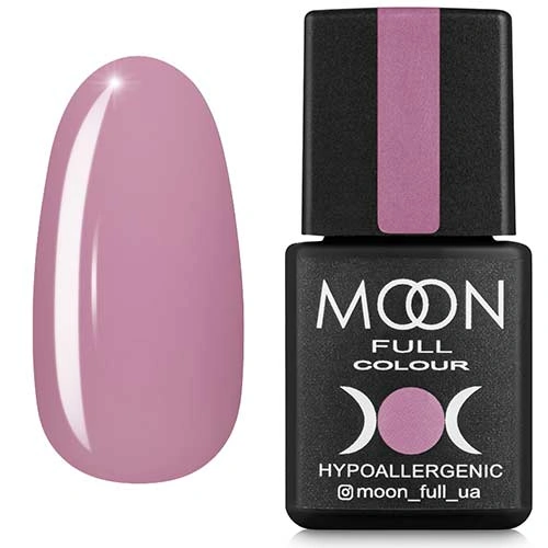 Гель-лак MOON FULL Color Gel Polish №199 рожевий пудровий, емаль 8 мл