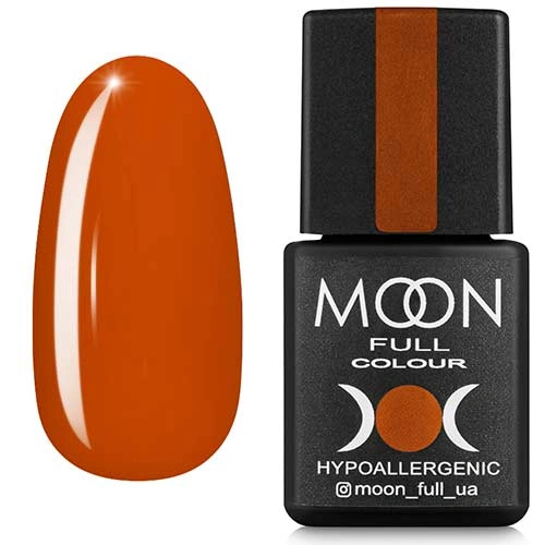 Гель-лак MOON FULL Color Gel Polish №206 тиціановий, емаль 8 мл