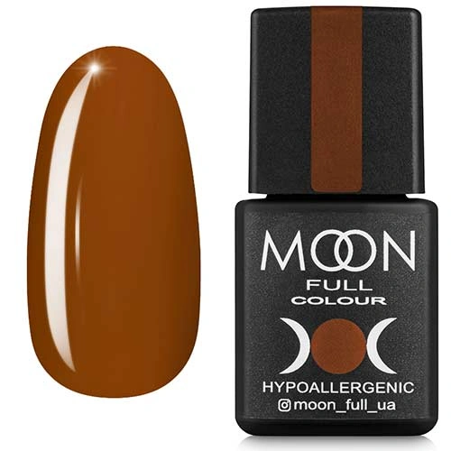 Гель-лак MOON FULL Color Gel Polish №208 молочний шоколад, емаль 8 мл