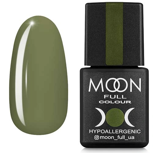 Гель-лак MOON FULL Color Gel Polish №213 ніжно-оливковий, емаль 8 мл