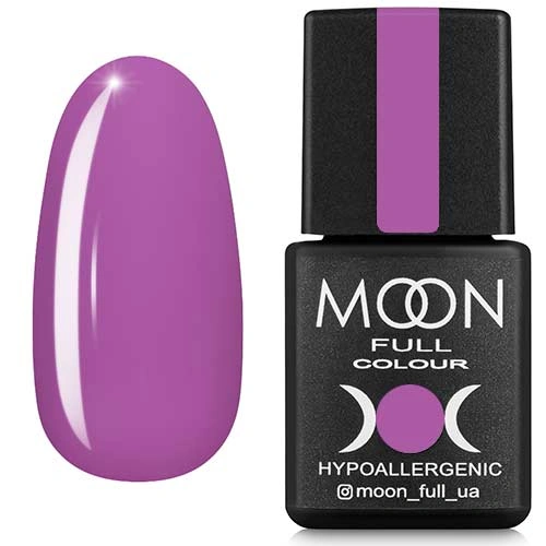 Гель-лак MOON FULL Color Gel Polish №218 фіолетовий кварц, емаль 8 мл
