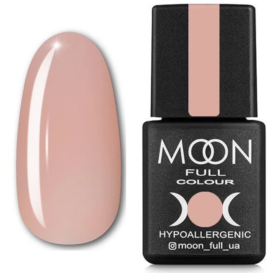 Гель-лак MOON FULL Color Gel Polish №301 світлий персик, емаль 8 мл