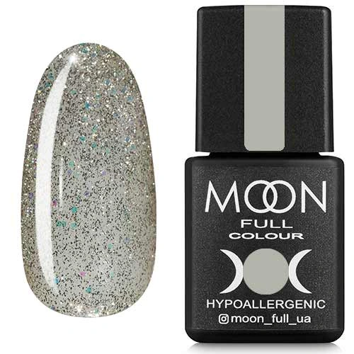Гель-лак MOON FULL Color Gel Polish №313 біле золото з шиммером 8 мл