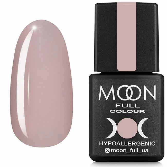 Гель-лак MOON FULL Color Gel Polish №601 бежево-рожевий ніжний, емаль 8 мл