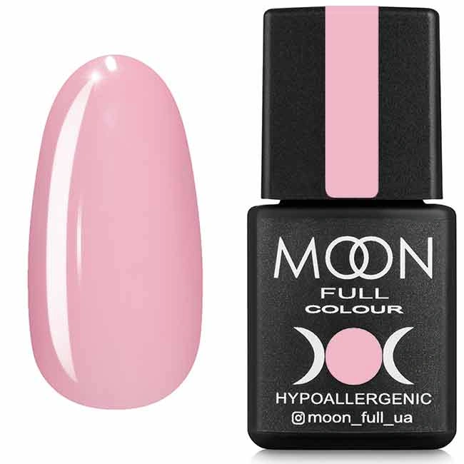 Гель-лак MOON FULL Color Gel Polish №605 ніжно-рожевий, емаль 8 мл