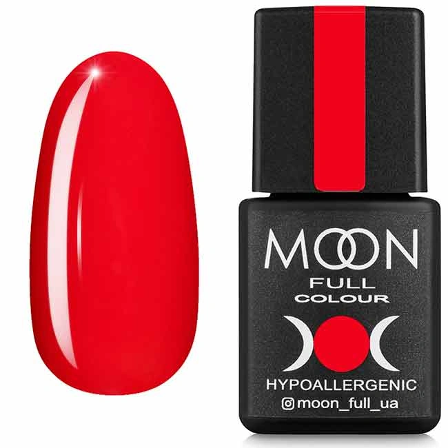 Гель-лак MOON FULL Color Gel Polish №616 рожево-червоний, емаль 8 мл